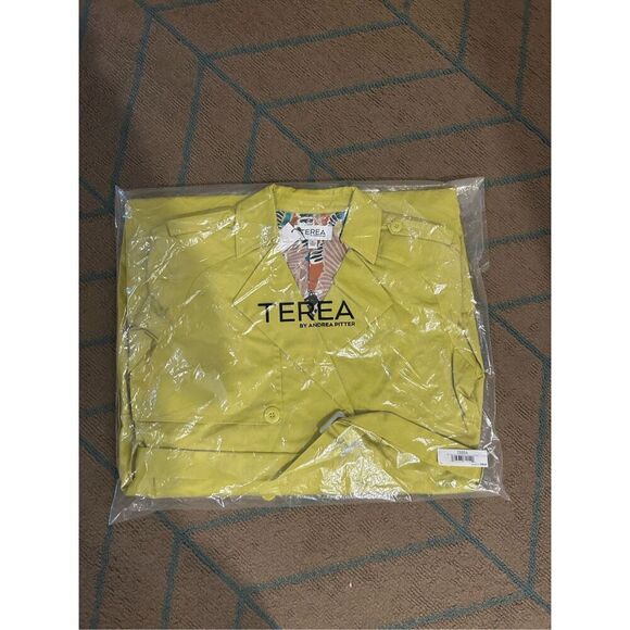 NEW TEREA Citronelle Nicolette Belted Trench Coat XL - Picture 3 of 8